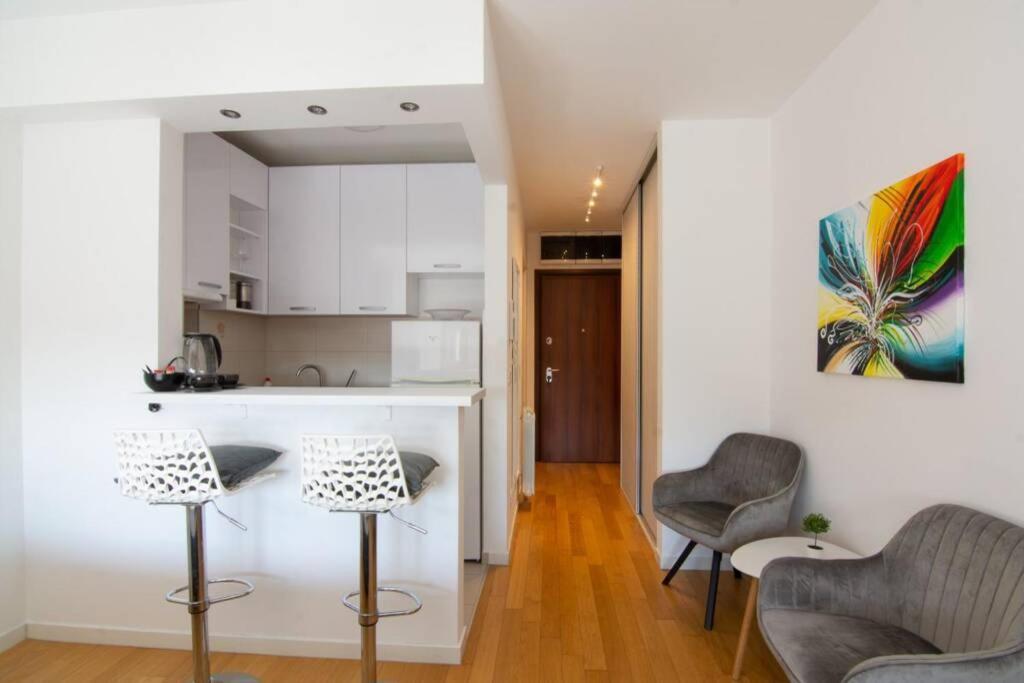 A Blok New Modern - Free Garage Parking, Comfortable, Quiet With A Park View Белград Екстер'єр фото